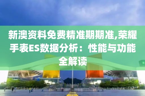 新澳资料免费精准期期准,荣耀手表ES数据分析：性能与功能全解读