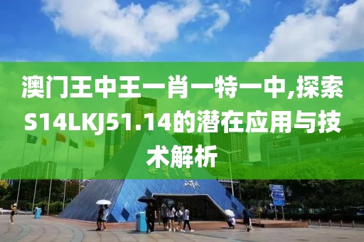 澳门王中王一肖一特一中,探索S14LKJ51.14的潜在应用与技术解析