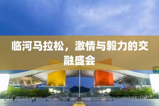 临河马拉松，激情与毅力的交融盛会