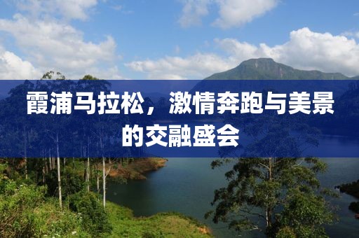霞浦马拉松，激情奔跑与美景的交融盛会