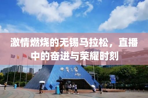 激情燃烧的无锡马拉松，直播中的奋进与荣耀时刻