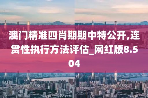澳门精准四肖期期中特公开,连贯性执行方法评估_网红版8.504