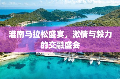淮南马拉松盛宴，激情与毅力的交融盛会