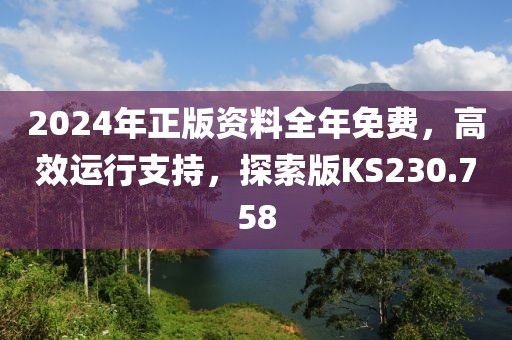 2024年正版资料全年免费，高效运行支持，探索版KS230.758