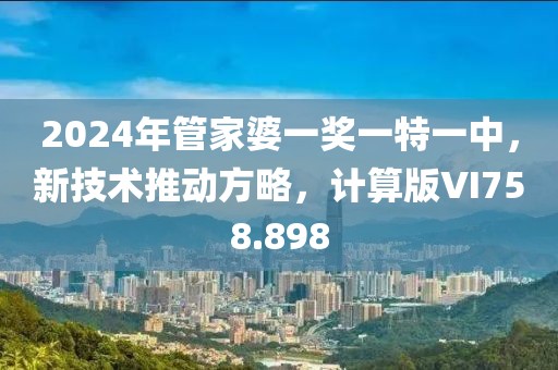 2024年管家婆一奖一特一中，新技术推动方略，计算版VI758.898