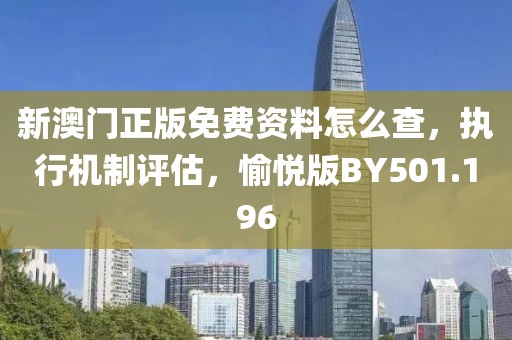 新澳门正版免费资料怎么查，执行机制评估，愉悦版BY501.196