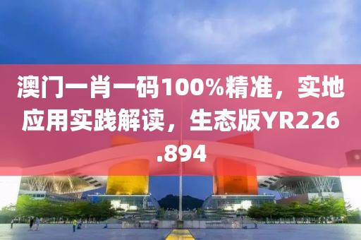 澳门一肖一码100%精准，实地应用实践解读，生态版YR226.894