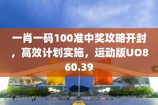 一肖一码100准中奖攻略开封，高效计划实施，运动版UO860.39