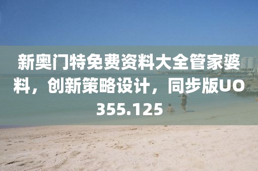 新奥门特免费资料大全管家婆料，创新策略设计，同步版UO355.125