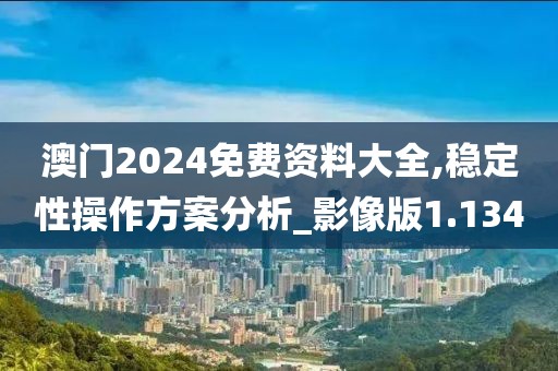 澳门2024免费资料大全,稳定性操作方案分析_影像版1.134
