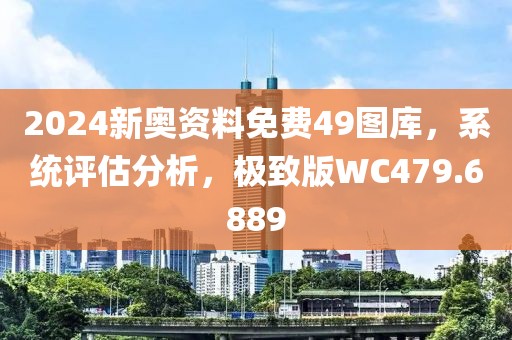 2024新奥资料免费49图库，系统评估分析，极致版WC479.6889