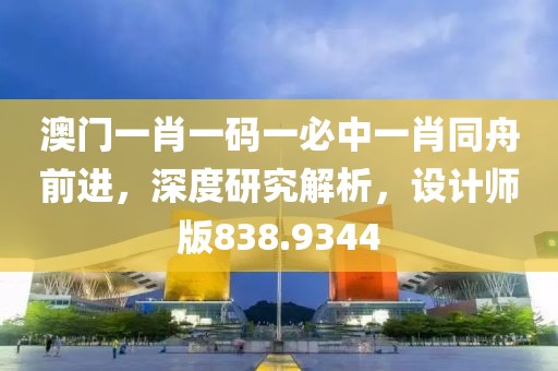 澳门一肖一码一必中一肖同舟前进，深度研究解析，设计师版838.9344
