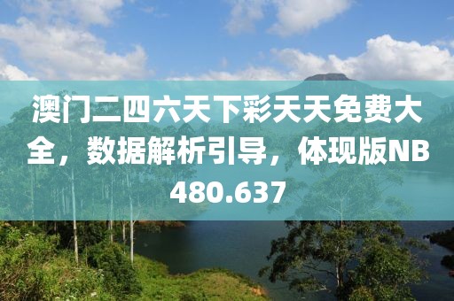 澳门二四六天下彩天天免费大全，数据解析引导，体现版NB480.637