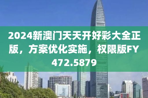 2024新澳门天天开好彩大全正版，方案优化实施，权限版FY472.5879