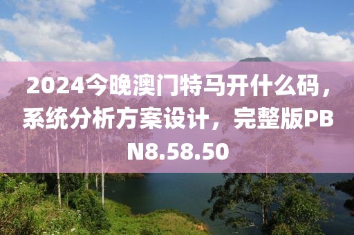 2024今晚澳门特马开什么码，系统分析方案设计，完整版PBN8.58.50