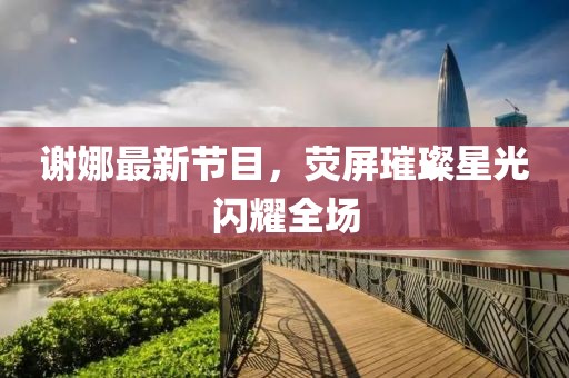 谢娜最新节目，荧屏璀璨星光闪耀全场