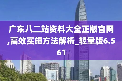 广东八二站资料大全正版官网,高效实施方法解析_轻量版6.561