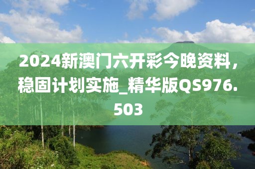 2024新澳门六开彩今晚资料，稳固计划实施_精华版QS976.503
