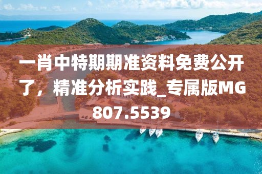一肖中特期期准资料免费公开了，精准分析实践_专属版MG807.5539