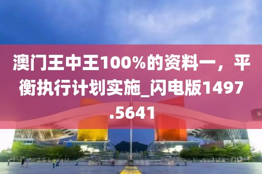 澳门王中王100%的资料一，平衡执行计划实施_闪电版1497.5641