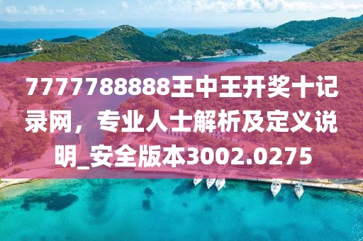 7777788888王中王开奖十记录网，专业人士解析及定义说明_安全版本3002.0275