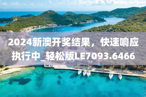2024新澳开奖结果，快速响应执行中_轻松版LE7093.6466