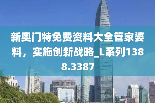 新奥门特免费资料大全管家婆料，实施创新战略_L系列1388.3387