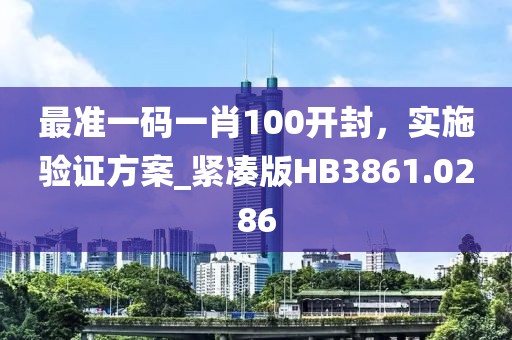最准一码一肖100开封，实施验证方案_紧凑版HB3861.0286
