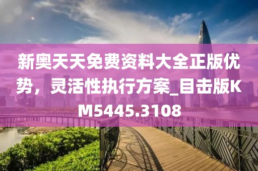 新奥天天免费资料大全正版优势，灵活性执行方案_目击版KM5445.3108