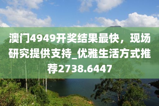 澳门4949开奖结果最快，现场研究提供支持_优雅生活方式推荐2738.6447