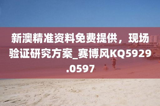 新澳精准资料免费提供，现场验证研究方案_赛博风KQ5929.0597