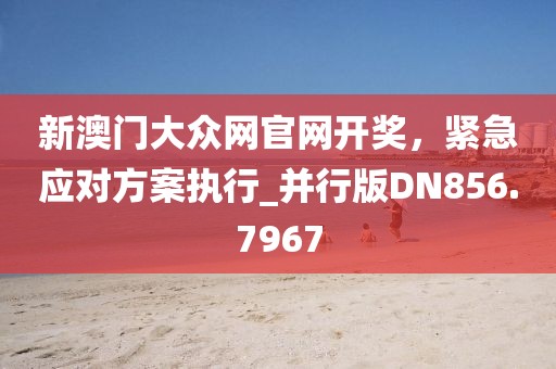 新澳门大众网官网开奖，紧急应对方案执行_并行版DN856.7967