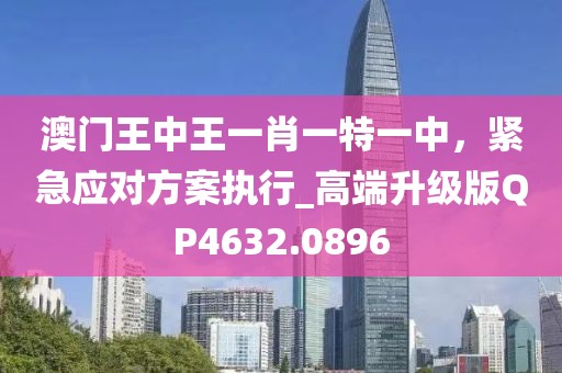 澳门王中王一肖一特一中，紧急应对方案执行_高端升级版QP4632.0896