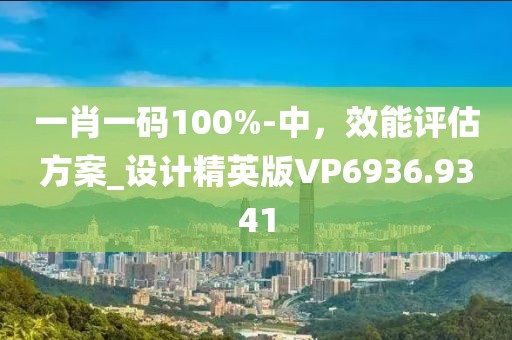 一肖一码100%-中，效能评估方案_设计精英版VP6936.9341