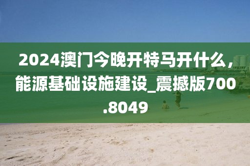 2024澳门今晚开特马开什么，能源基础设施建设_震撼版700.8049