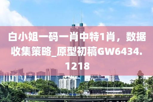 白小姐一码一肖中特1肖，数据收集策略_原型初稿GW6434.1218