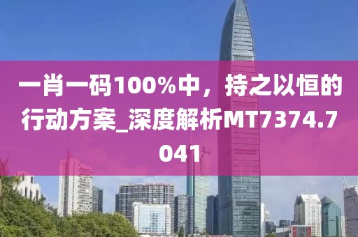 一肖一码100%中，持之以恒的行动方案_深度解析MT7374.7041