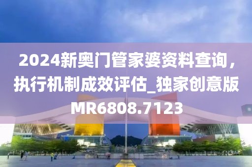 2024新奥门管家婆资料查询，执行机制成效评估_独家创意版MR6808.7123