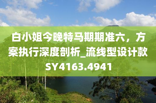 白小姐今晚特马期期准六，方案执行深度剖析_流线型设计款SY4163.4941