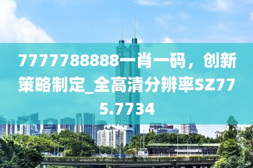 7777788888一肖一码，创新策略制定_全高清分辨率SZ775.7734