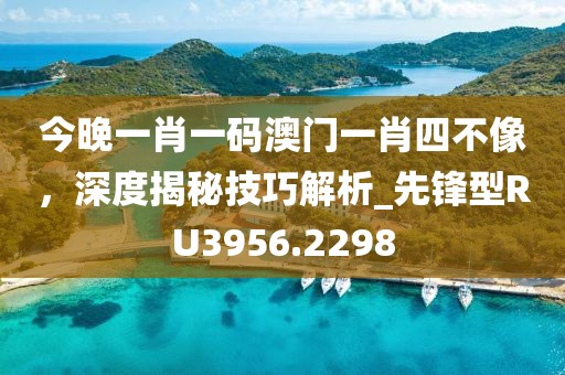 今晚一肖一码澳门一肖四不像，深度揭秘技巧解析_先锋型RU3956.2298