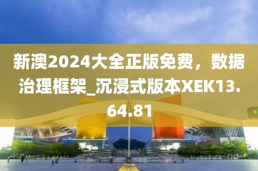 新澳2024大全正版免费，数据治理框架_沉浸式版本XEK13.64.81