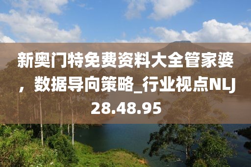 新奥门特免费资料大全管家婆，数据导向策略_行业视点NLJ28.48.95