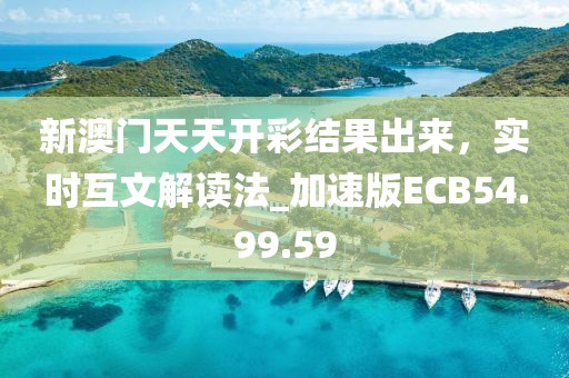 新澳门天天开彩结果出来，实时互文解读法_加速版ECB54.99.59
