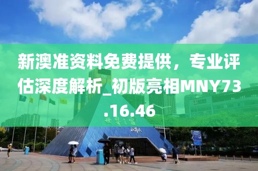新澳准资料免费提供，专业评估深度解析_初版亮相MNY73.16.46