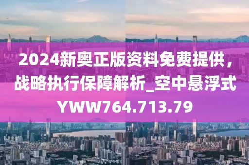 2024新奥正版资料免费提供，战略执行保障解析_空中悬浮式YWW764.713.79