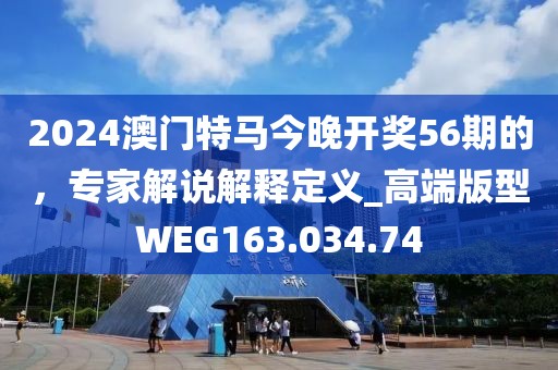 2024澳门特马今晚开奖56期的，专家解说解释定义_高端版型WEG163.034.74
