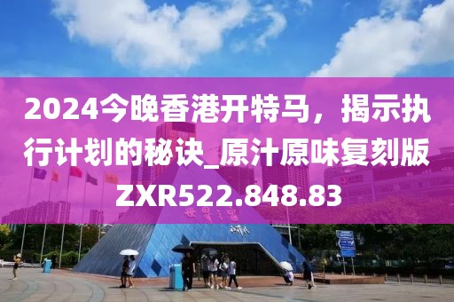 2024今晚香港开特马，揭示执行计划的秘诀_原汁原味复刻版ZXR522.848.83