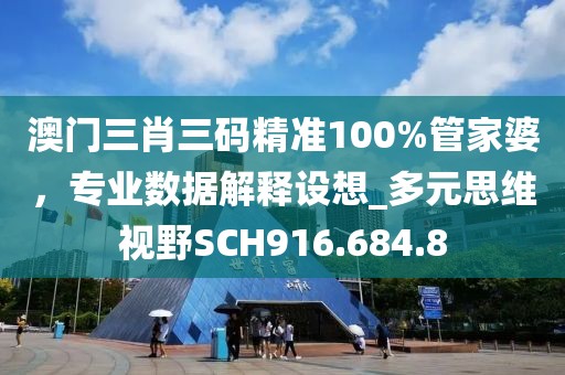澳门三肖三码精准100%管家婆，专业数据解释设想_多元思维视野SCH916.684.8