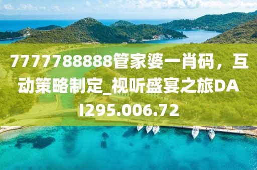 7777788888管家婆一肖码，互动策略制定_视听盛宴之旅DAI295.006.72